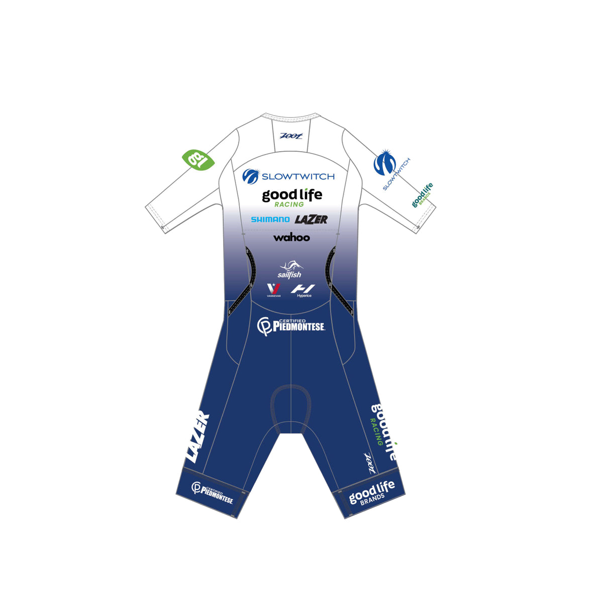 TEAM KIT Men's Ultra Tri P1 Exos Racesuit