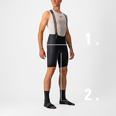 TEAM KIT Men's Free Aero RC Bibshort